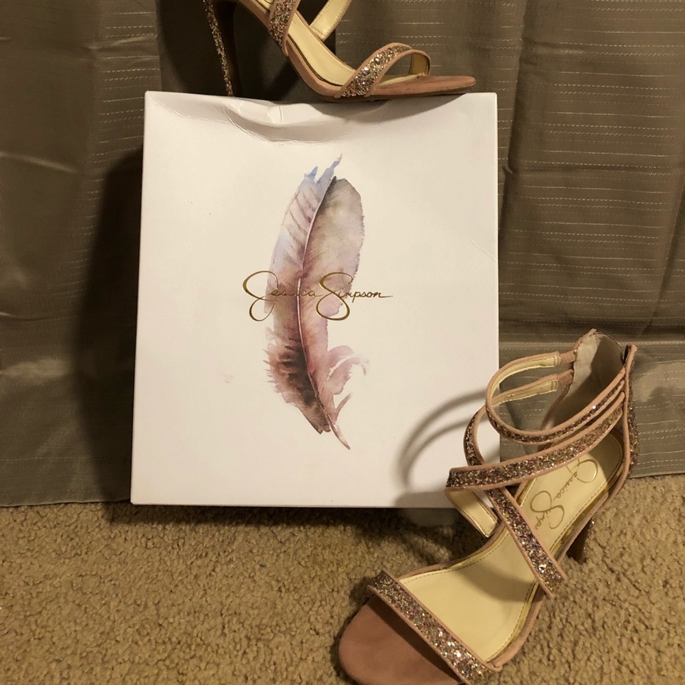 Sparkly stilettos